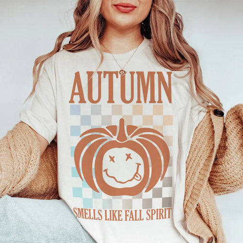 Autumn Smells Like Fall Spirit Tee - WonderingCloth