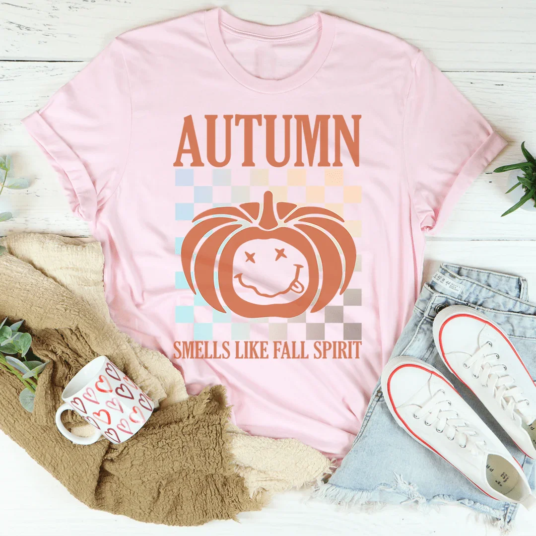 Autumn Smells Like Fall Spirit Tee - WonderingCloth