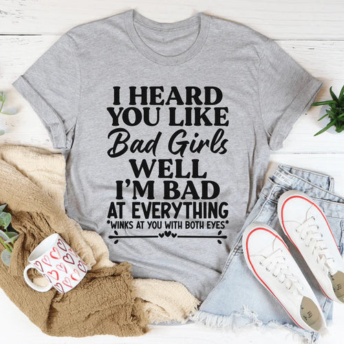 Bad Girls Tee - WonderingCloth