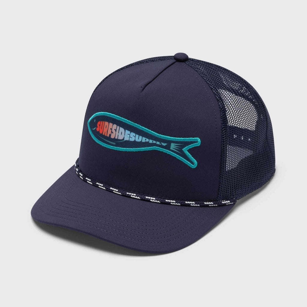 Bait Performance Trucker Hat - Navy Blazer - WonderingCloth