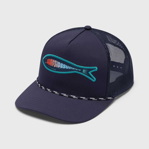Bait Performance Trucker Hat - Navy Blazer - WonderingCloth