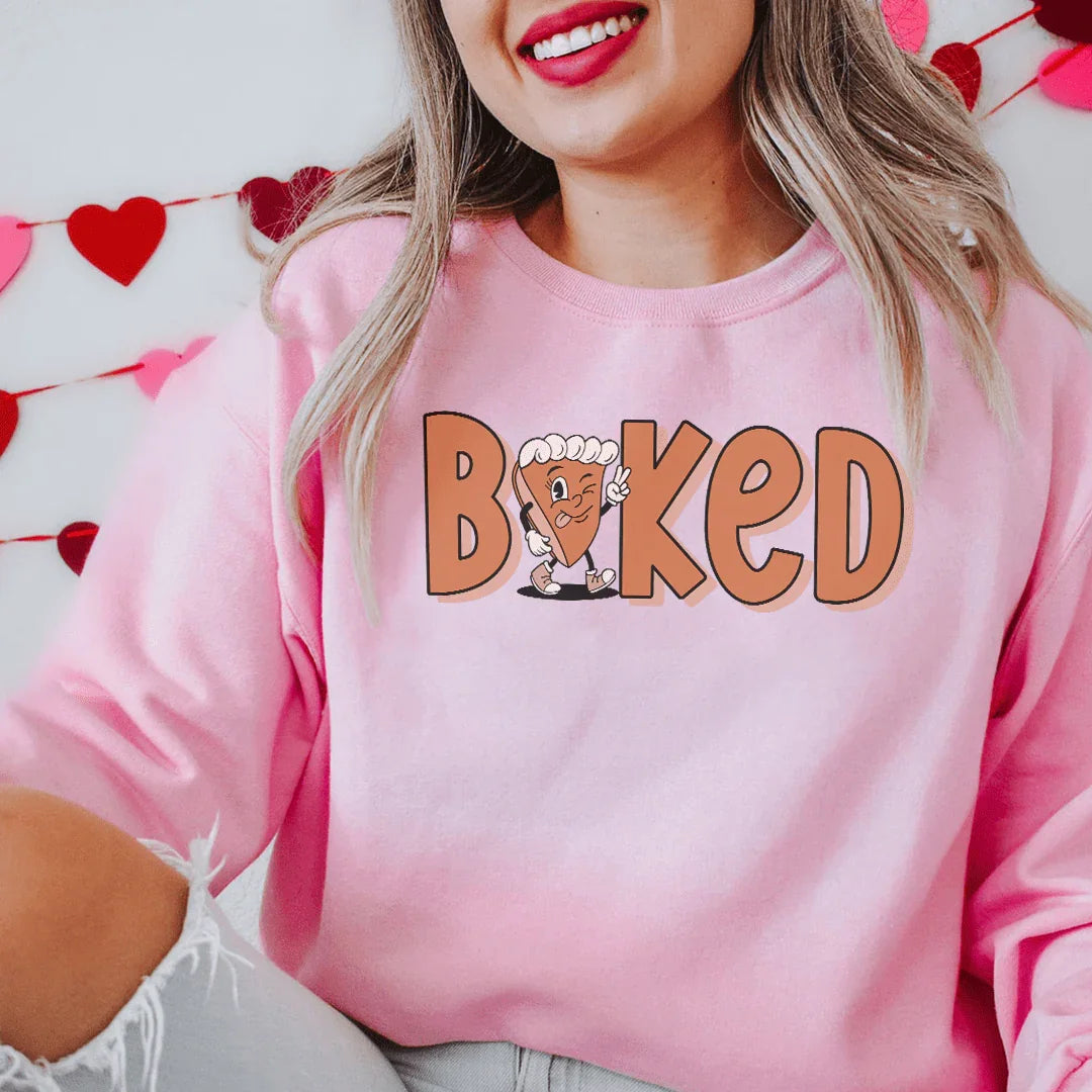 Baked Sweatshirt - WonderingCloth