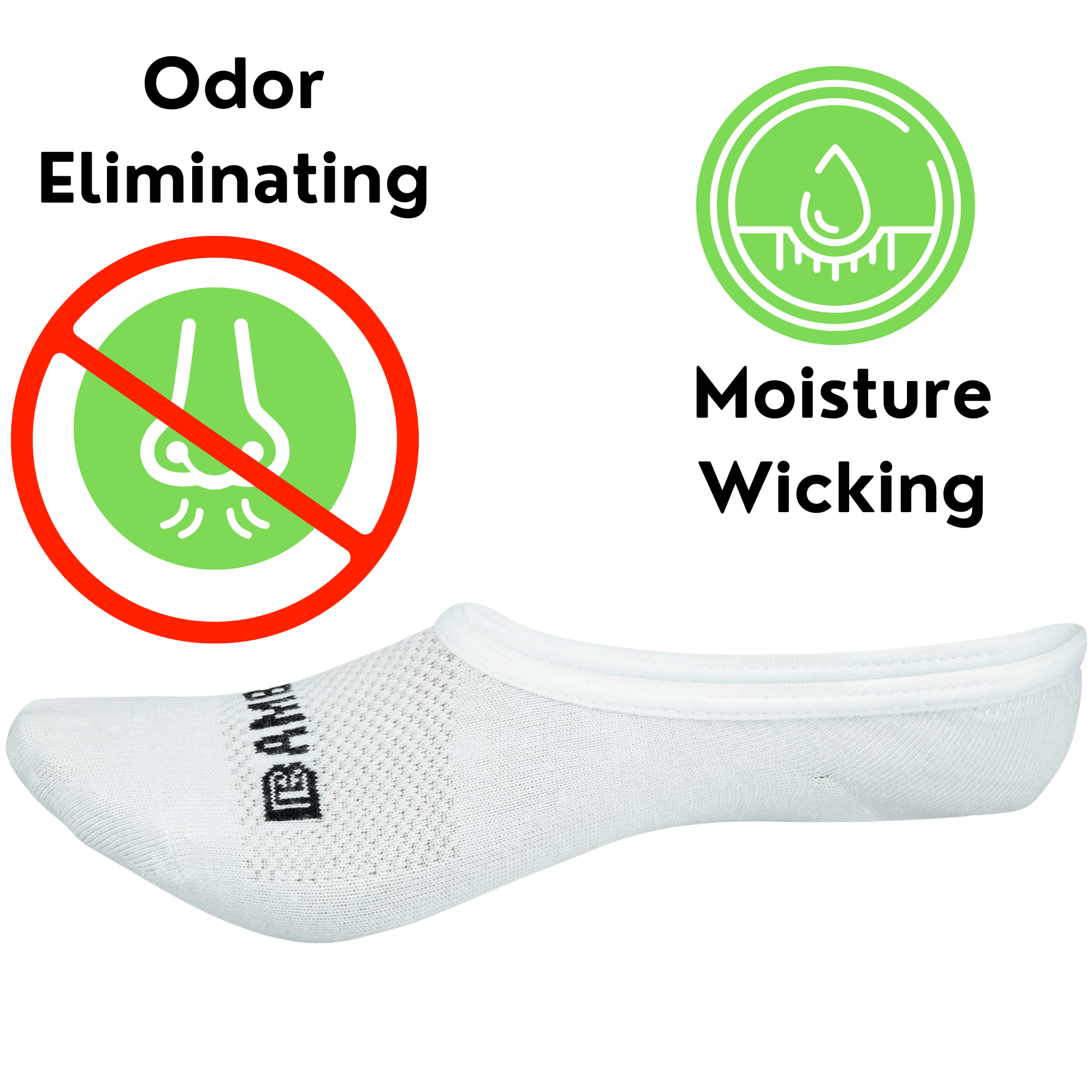 Bamboo Sports Super Low Cut No Show Bamboo Rayon Socks- Breathable, Moisture Wicking, Odor Eliminating, 4 Pair - WonderingCloth