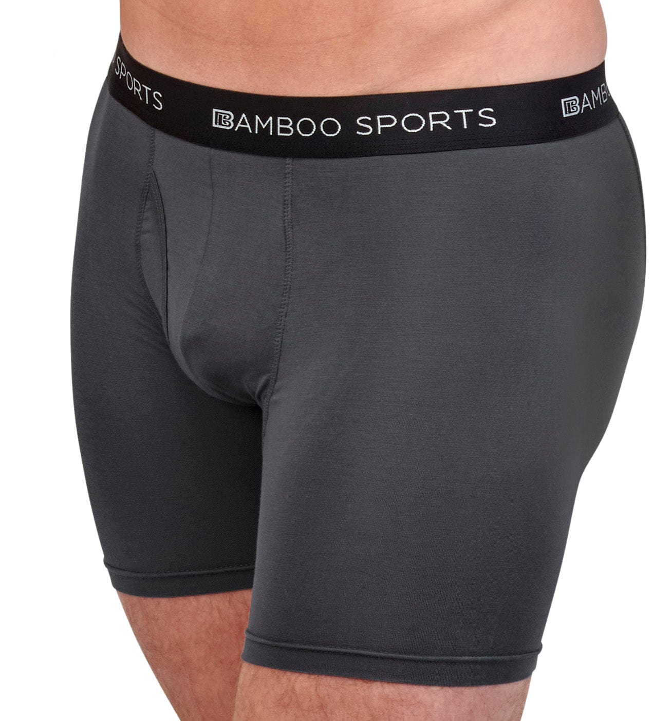 Men's 4" Inseam Bamboo Rayon Boxer Briefs - 4 Pack - WonderingCloth