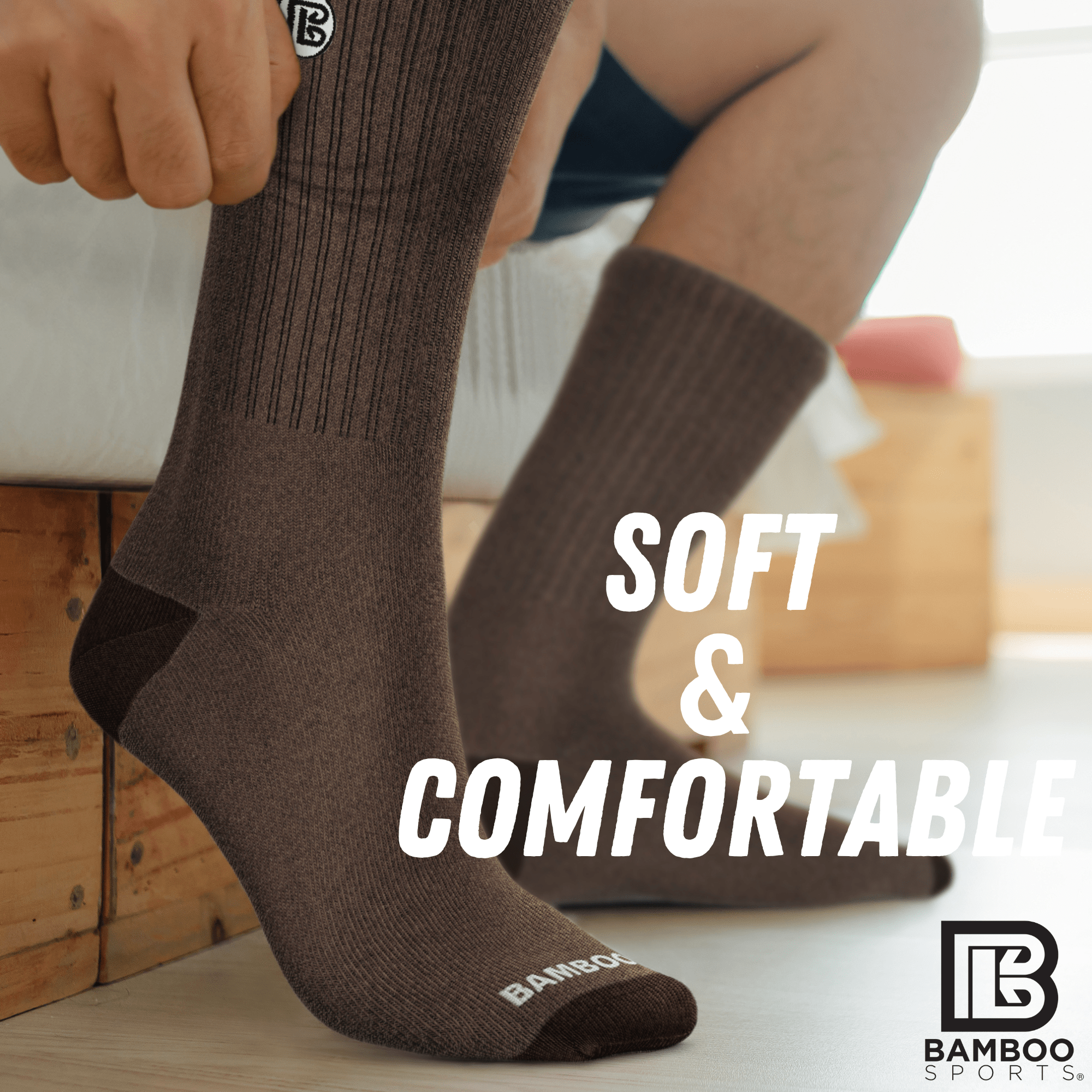 Premium Bamboo Rayon Crew Socks - WonderingCloth