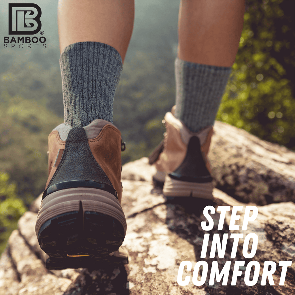 Premium Bamboo Rayon Crew Socks - WonderingCloth