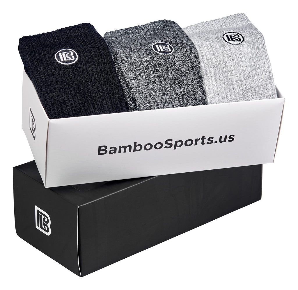 Premium Bamboo Rayon Crew Socks Gift Box - WonderingCloth