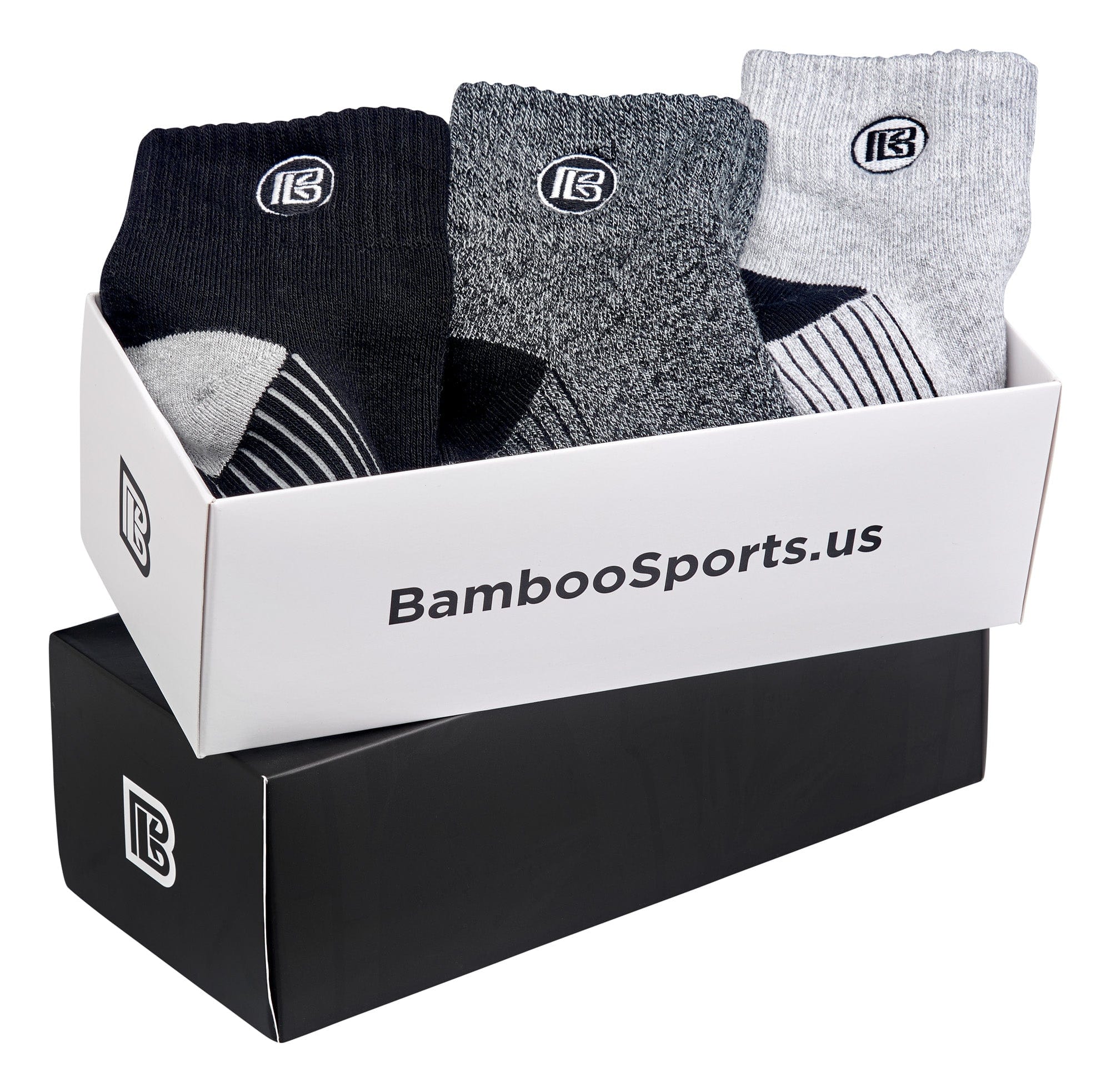 Premium Bamboo Rayon Quarter Crew Socks Gift Box - WonderingCloth