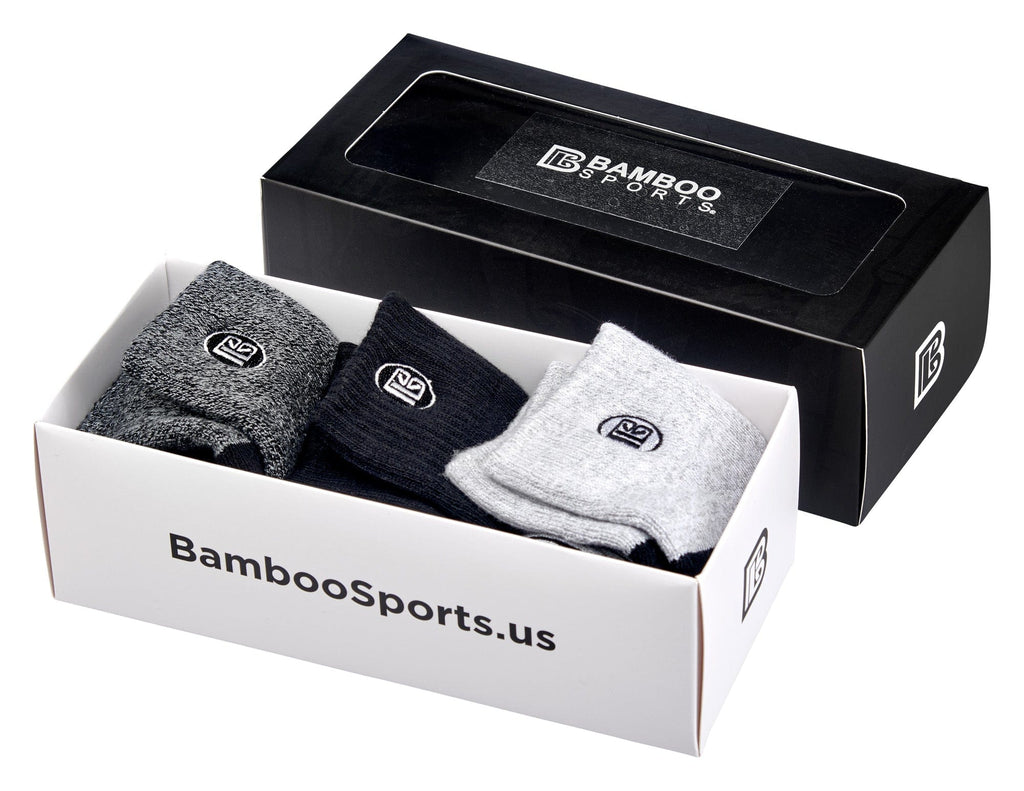 Premium Bamboo Rayon Quarter Crew Socks Gift Box - WonderingCloth