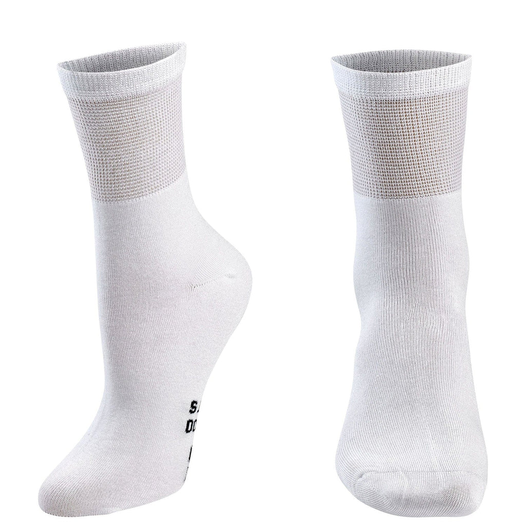 Women's Bamboo Rayon Crew Socks - WonderingCloth
