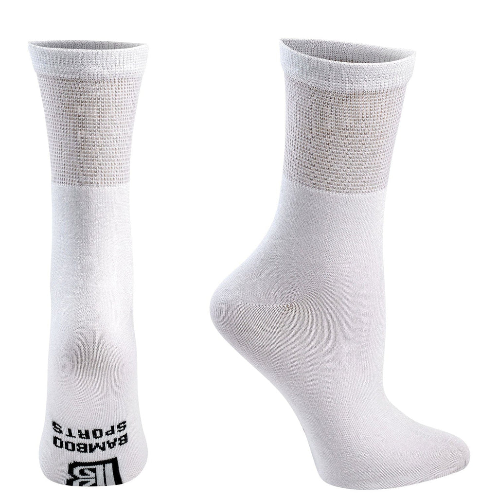 Women's Bamboo Rayon Crew Socks - WonderingCloth