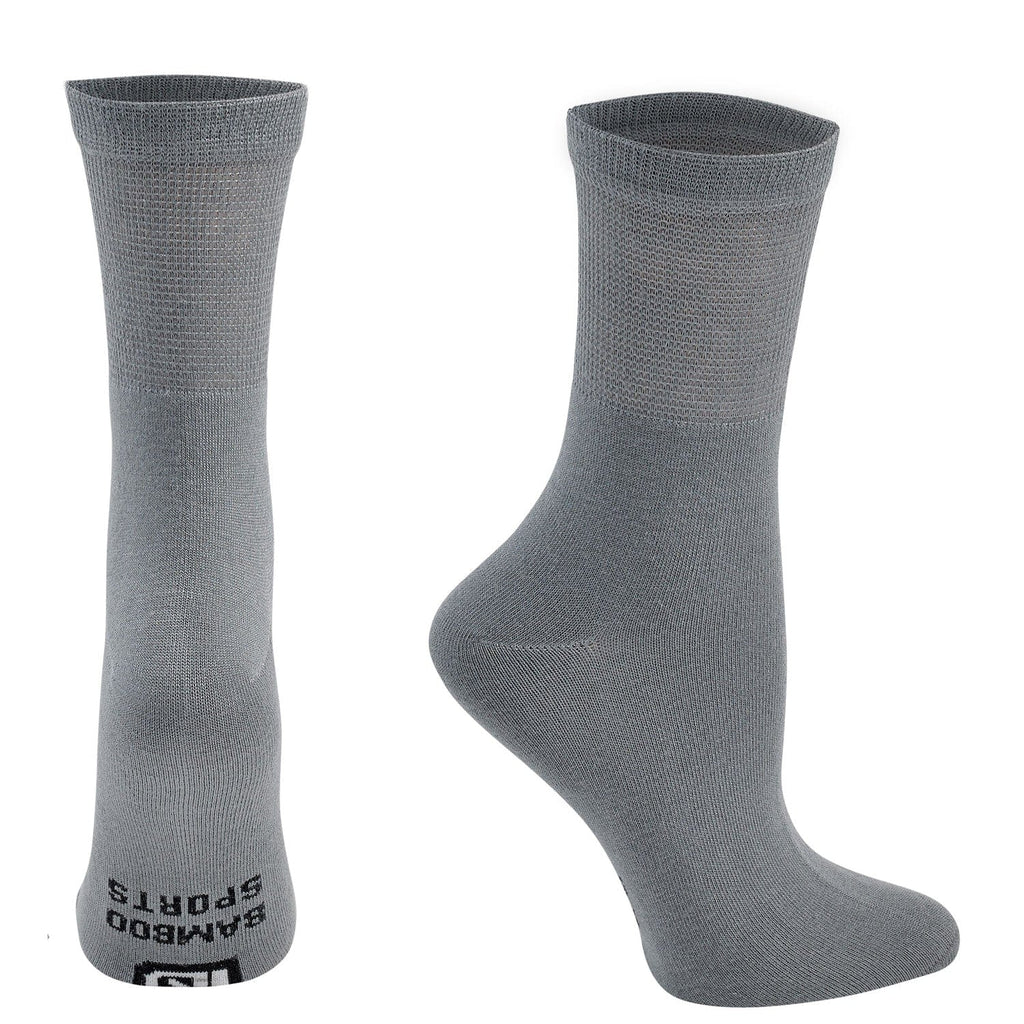 Women's Bamboo Rayon Crew Socks - WonderingCloth