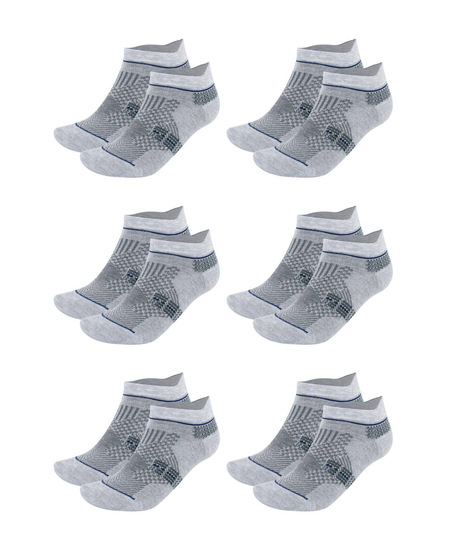 Men's & Women's Bamboo Ankle Socks 6-Pack - WonderingCloth