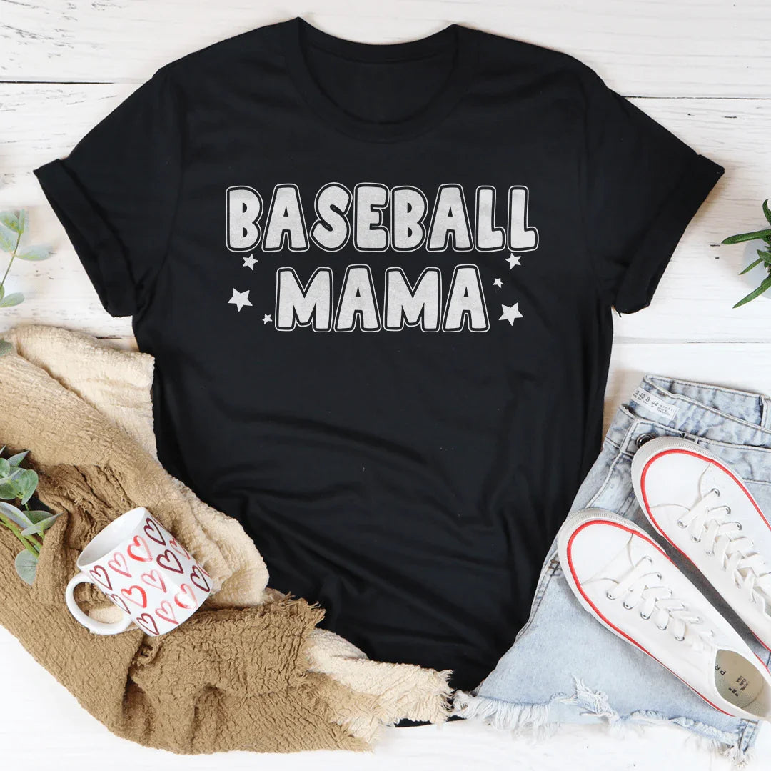 Baseball Mama Tee - WonderingCloth