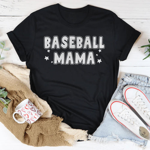 Baseball Mama Tee - WonderingCloth
