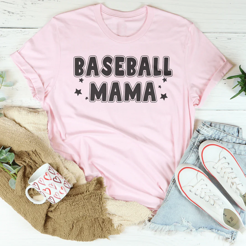 Baseball Mama Tee - WonderingCloth