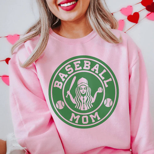 Baseball Mom Sweatshirt - WonderingCloth