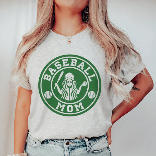 Baseball Mom Tee - WonderingCloth