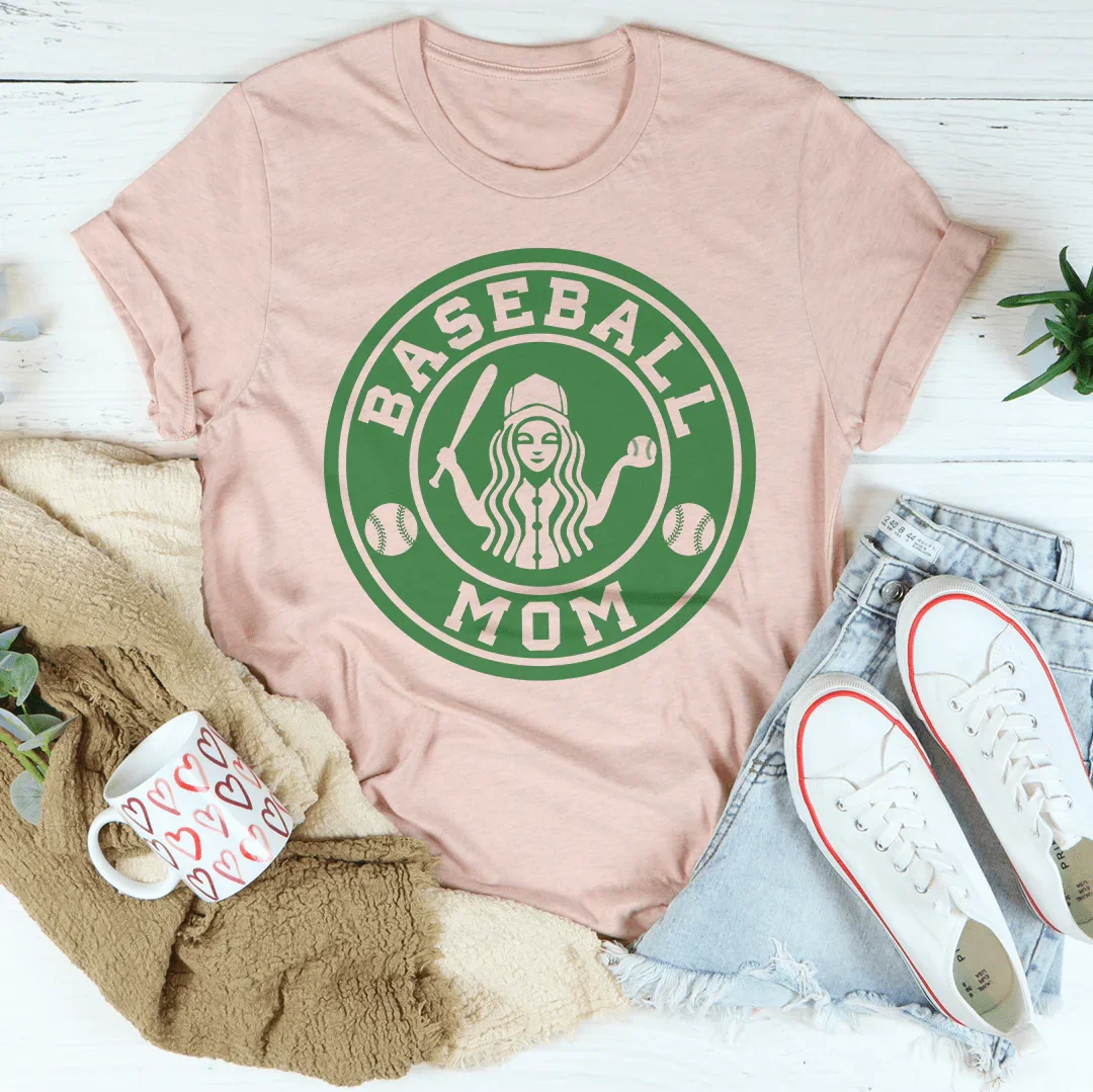 Baseball Mom Tee - WonderingCloth