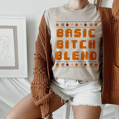 Basic B Blend Tee - WonderingCloth