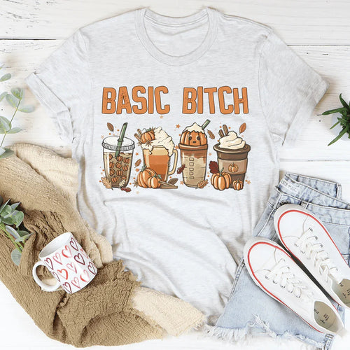 Basic B Fall Tee - WonderingCloth