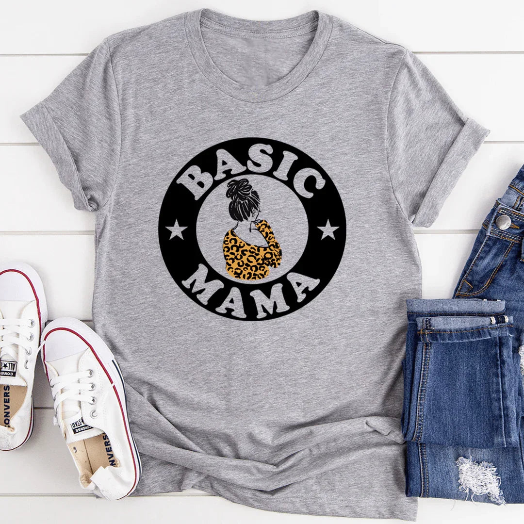 Basic Mama Tee - WonderingCloth