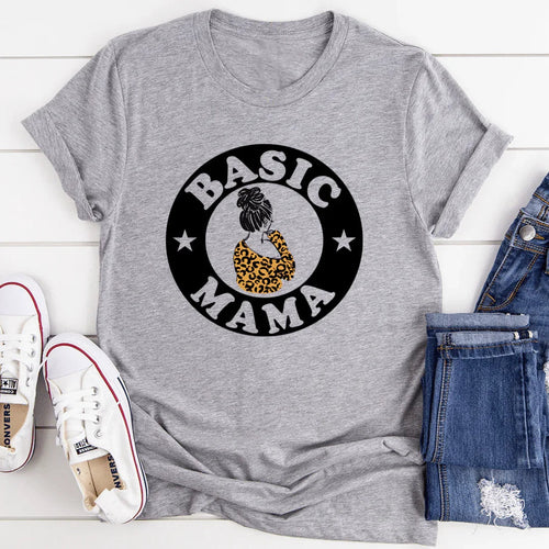 Basic Mama Tee - WonderingCloth