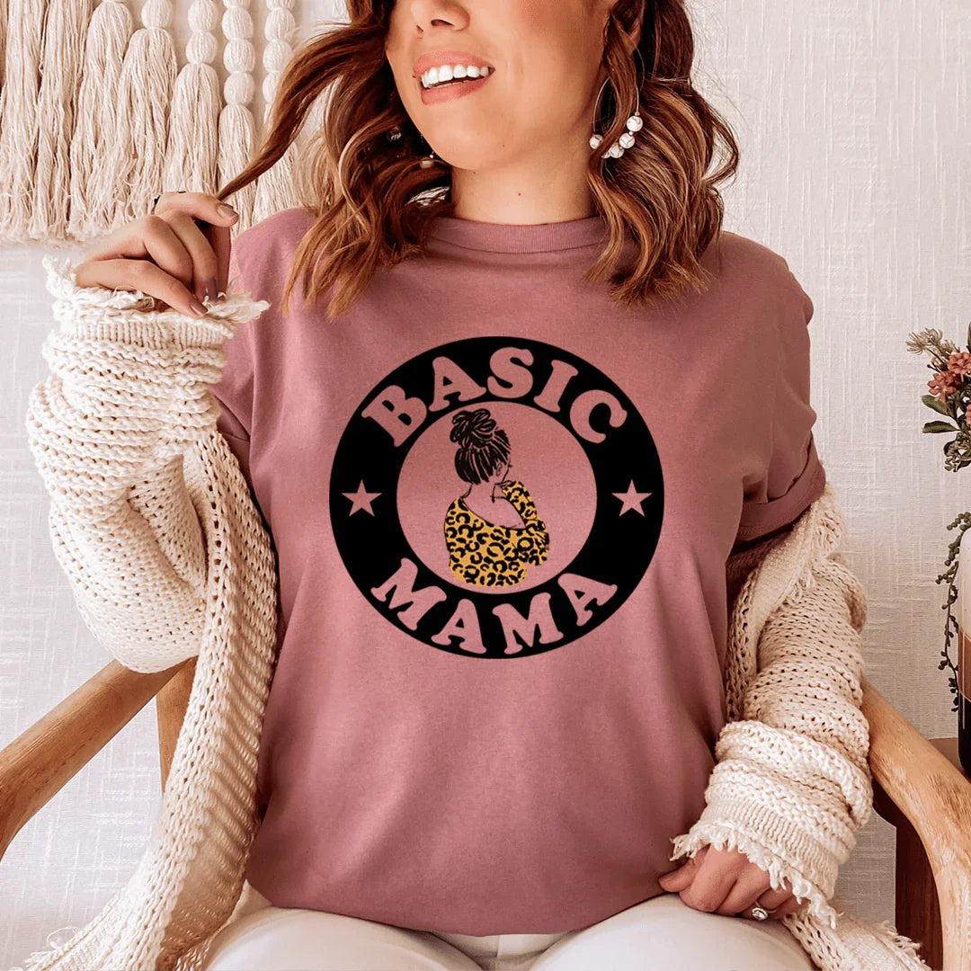 Basic Mama Tee - WonderingCloth