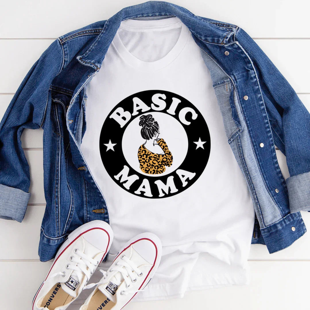 Basic Mama Tee - WonderingCloth