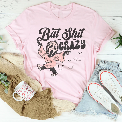 Bat Shit Crazy Tee - WonderingCloth