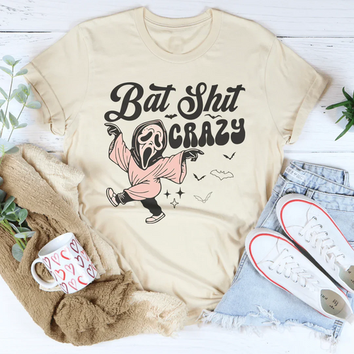 Bat Shit Crazy Tee - WonderingCloth
