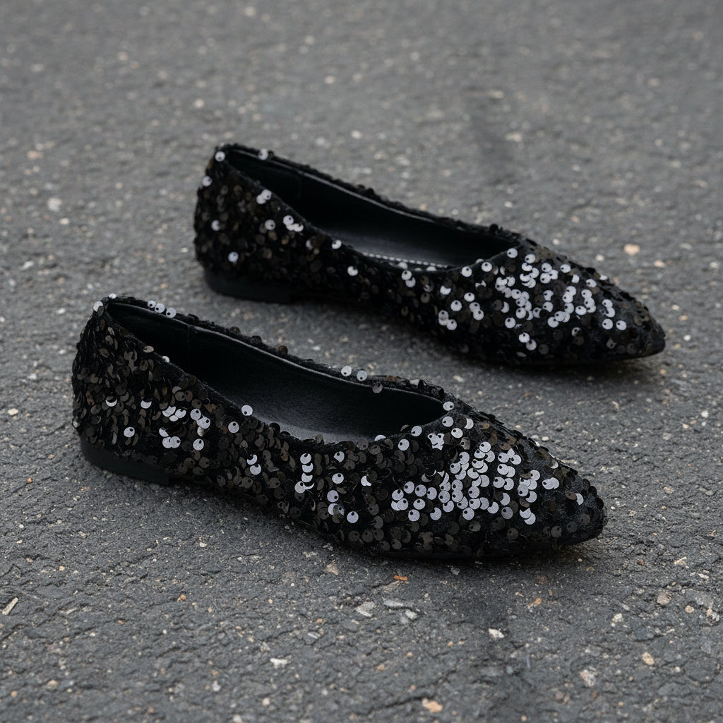 Women’s Pointed-Toe Flat Casual Shoes – Stylish Everyday Sneakers - WonderingCloth