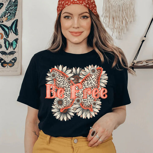 Be Free Tee - WonderingCloth