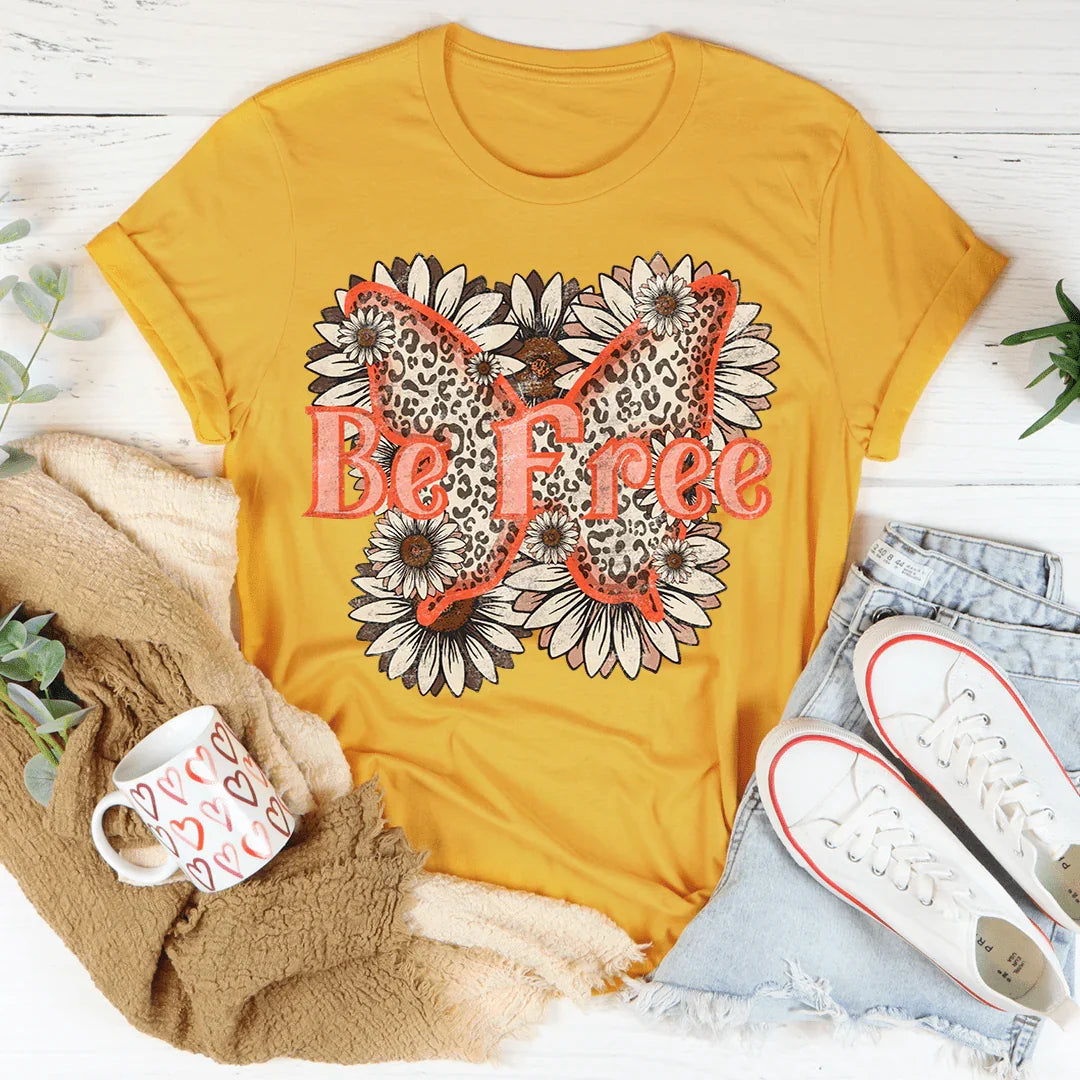 Be Free Tee - WonderingCloth