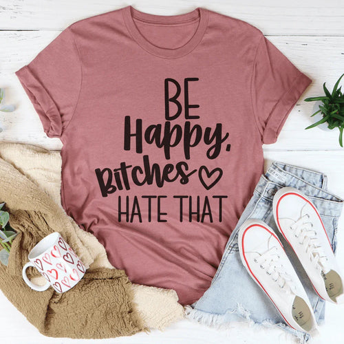 Be Happy Tee - WonderingCloth