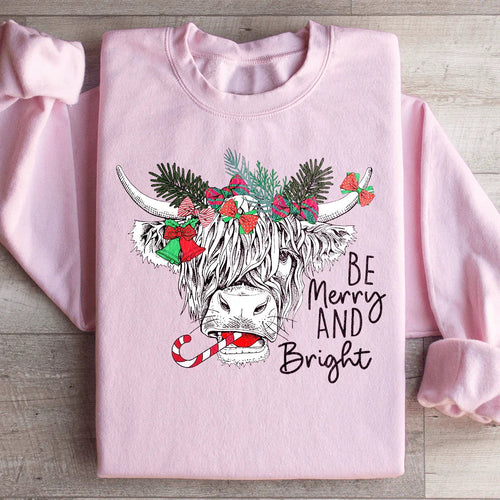 Be Merry And Bright Sweatshirt - WonderingCloth