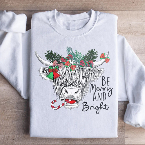 Be Merry And Bright Sweatshirt - WonderingCloth