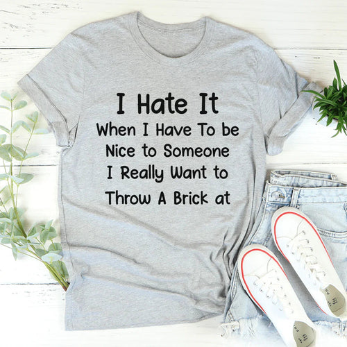 Be Nice Tee - WonderingCloth