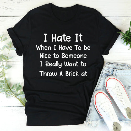 Be Nice Tee - WonderingCloth