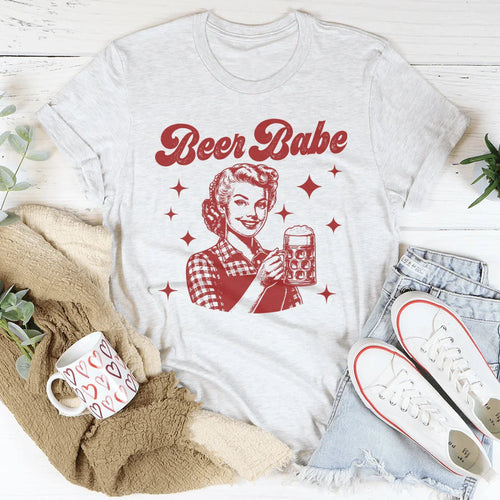 Beer Babe Tee - WonderingCloth