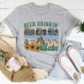 Beer Drinking Babe Tee - WonderingCloth