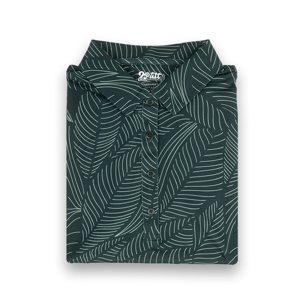 Bermuda Leaf Women's Polo (Sleeveless) - WonderingCloth