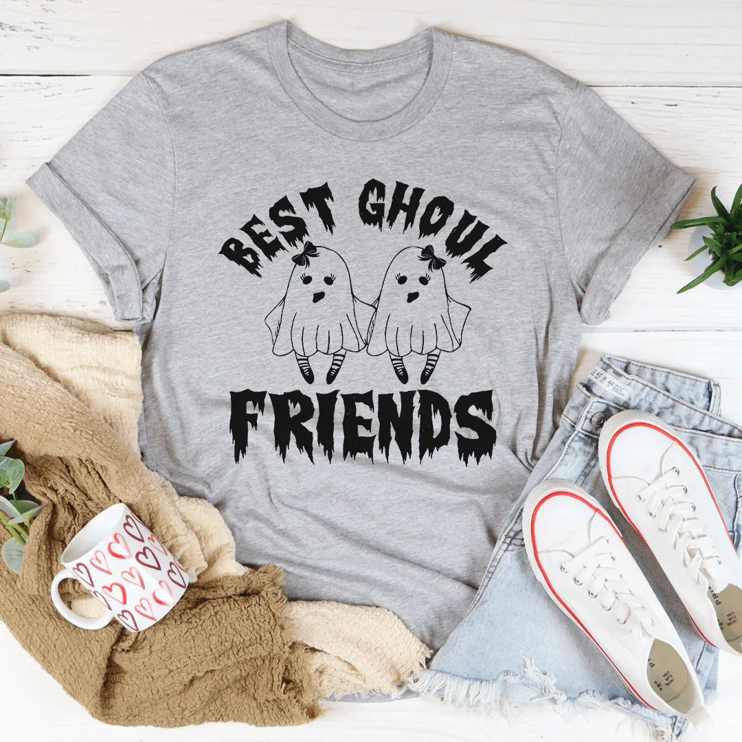 Best Ghoul Friends Tee - WonderingCloth