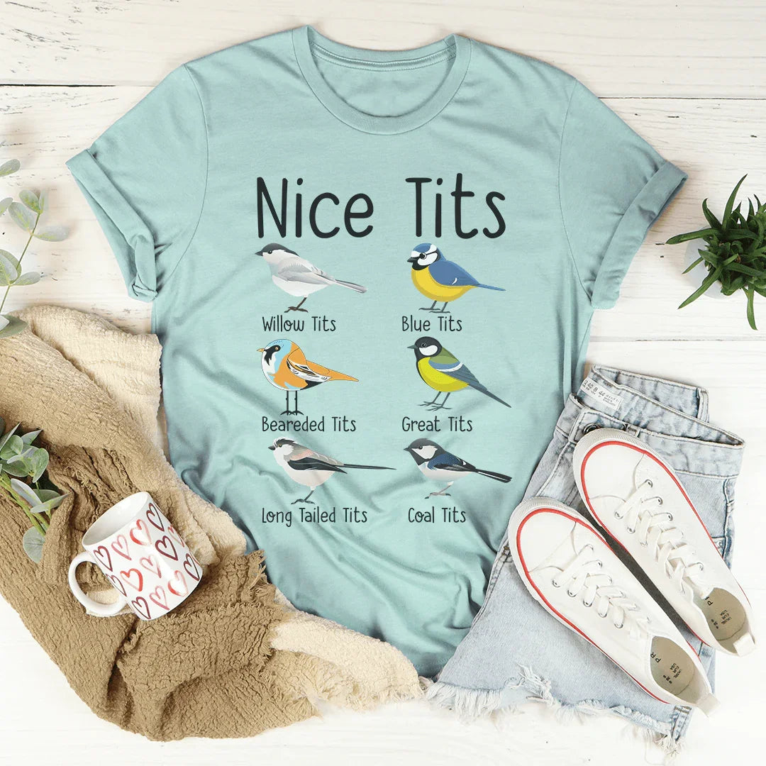 Birds Tee - WonderingCloth