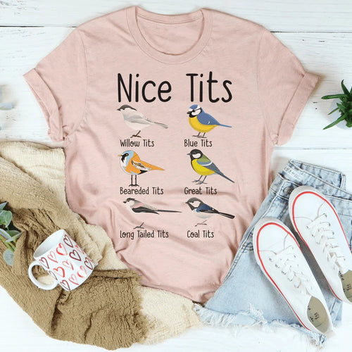 Birds Tee - WonderingCloth