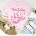Birthday Girl Aged To Perfection Tee - WonderingCloth