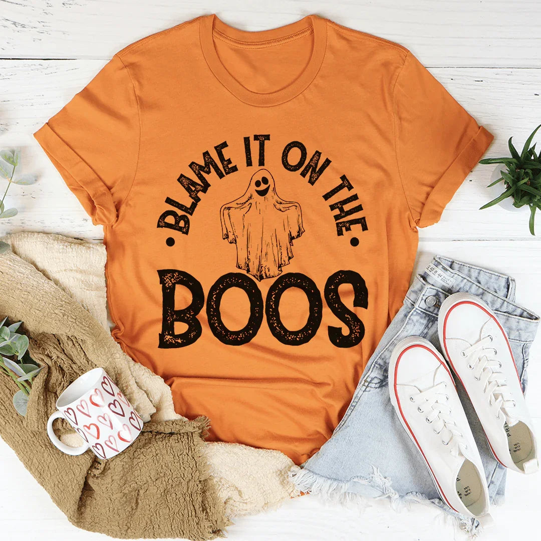 Blame It On The Boos Tee - WonderingCloth