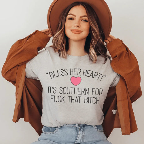 Bless Her Heart Tee - WonderingCloth