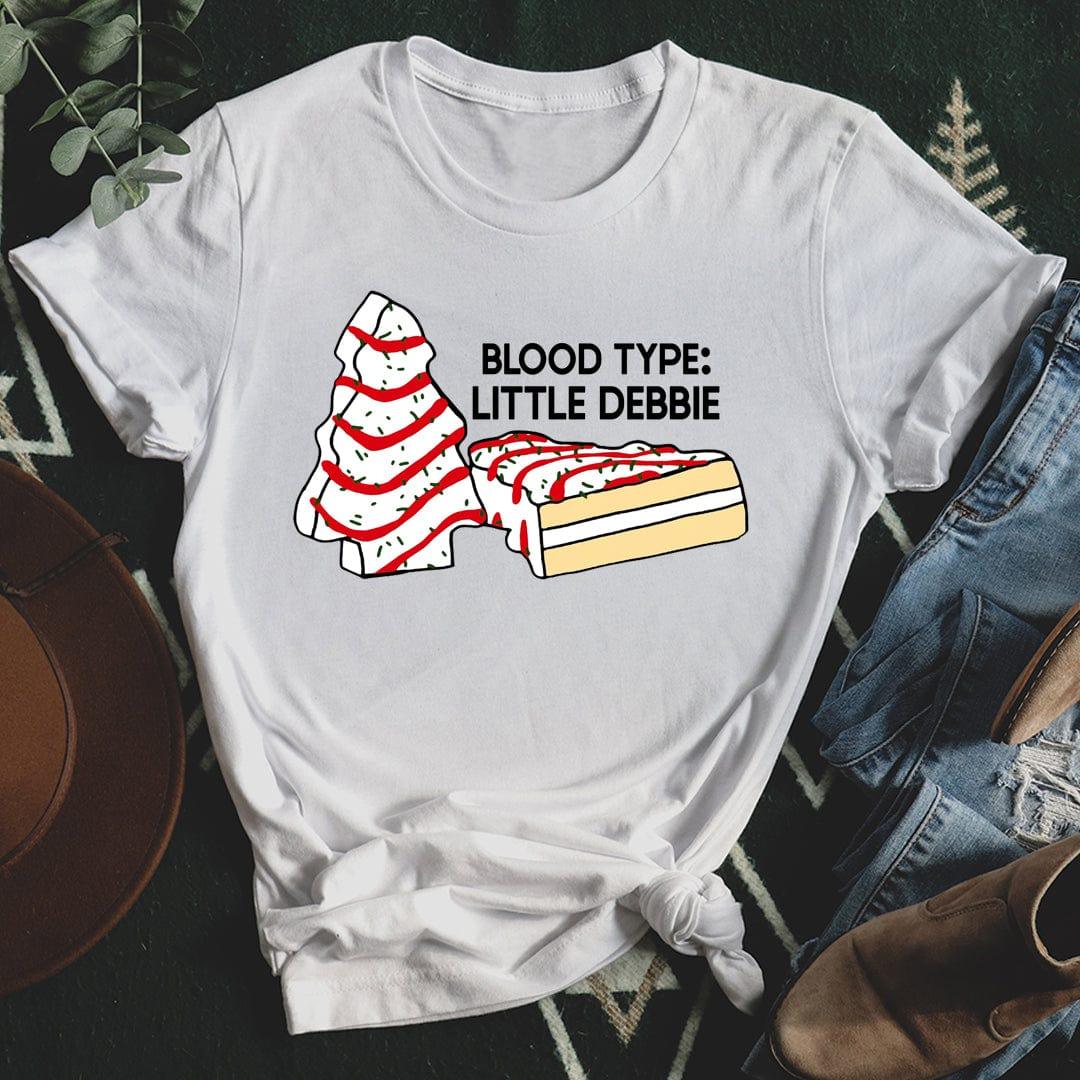 Blood Type Little Debbie Tee - WonderingCloth