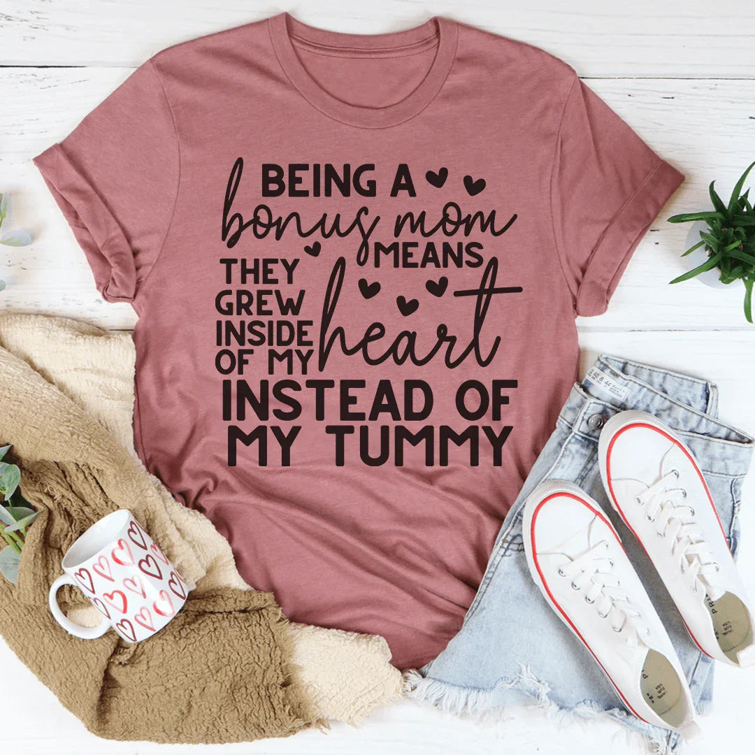 Bonus Mom Tee - WonderingCloth